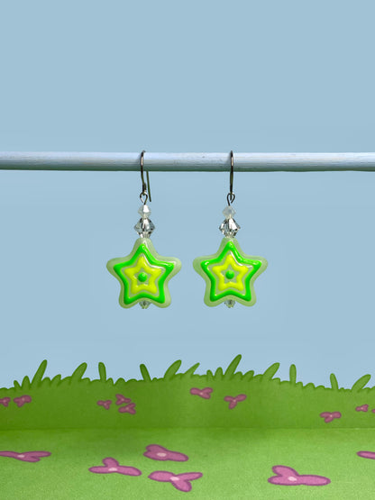 Star earrings