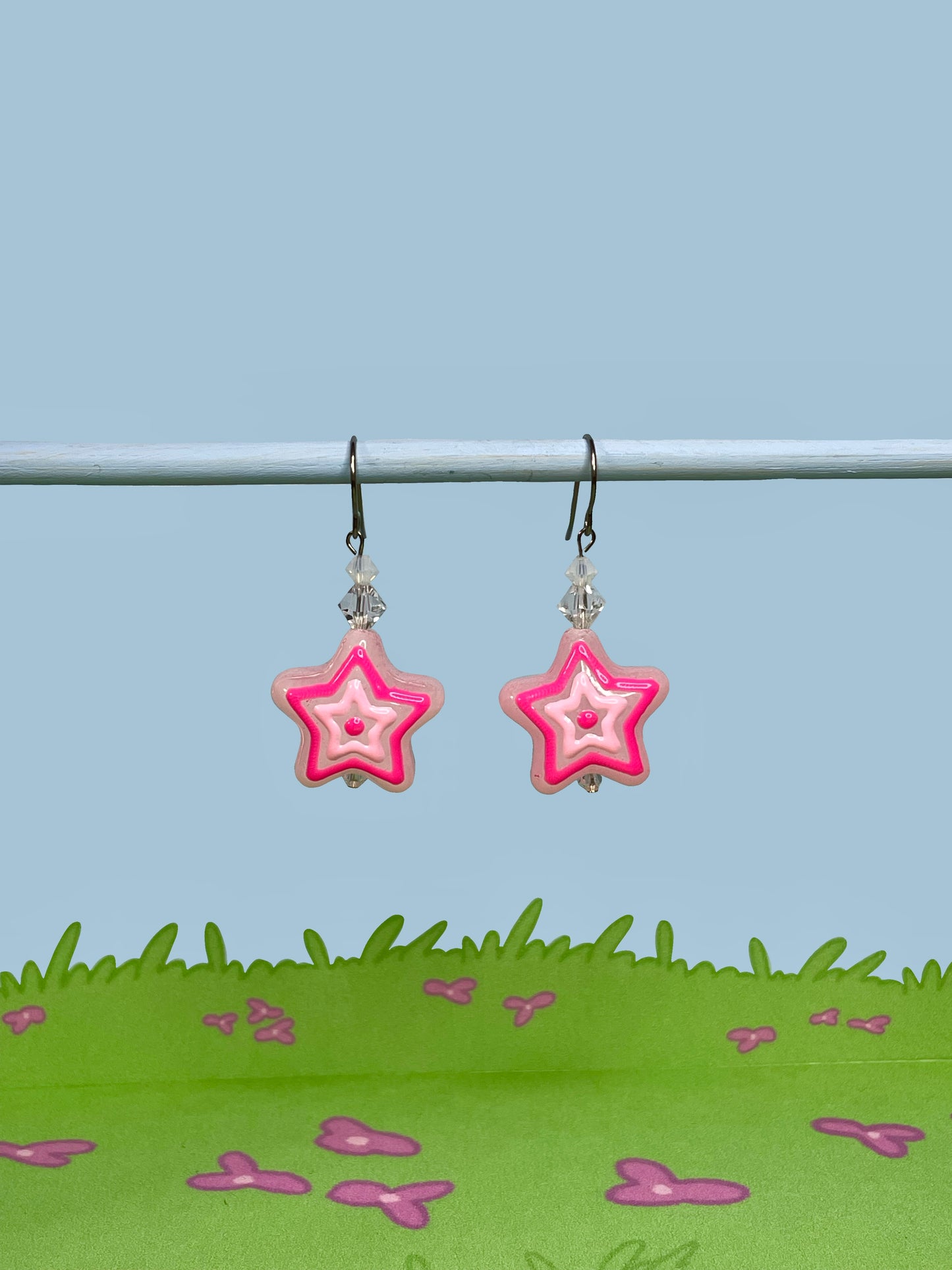Star earrings
