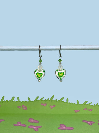 Heart earrings